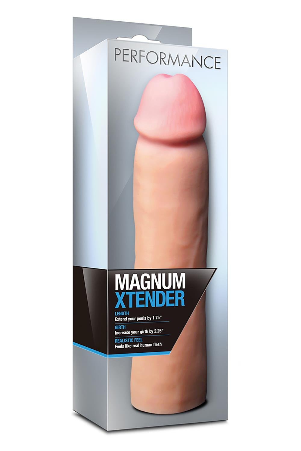 Насадка реалістична, що подовжує Blush Performance Magnum Xtender тілесна