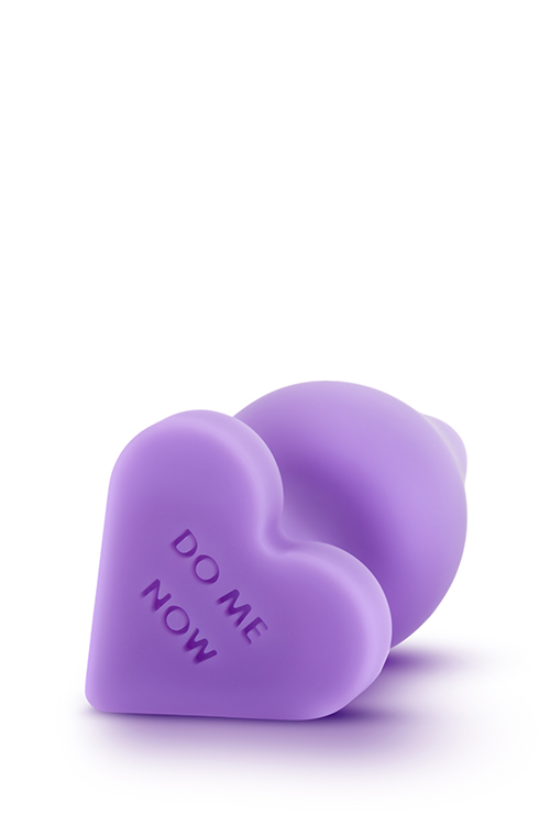 Анальная пробка PLAY WITH ME CANDY HEART DO ME PURPLE