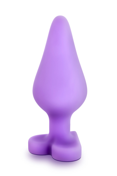 Анальная пробка PLAY WITH ME CANDY HEART DO ME PURPLE