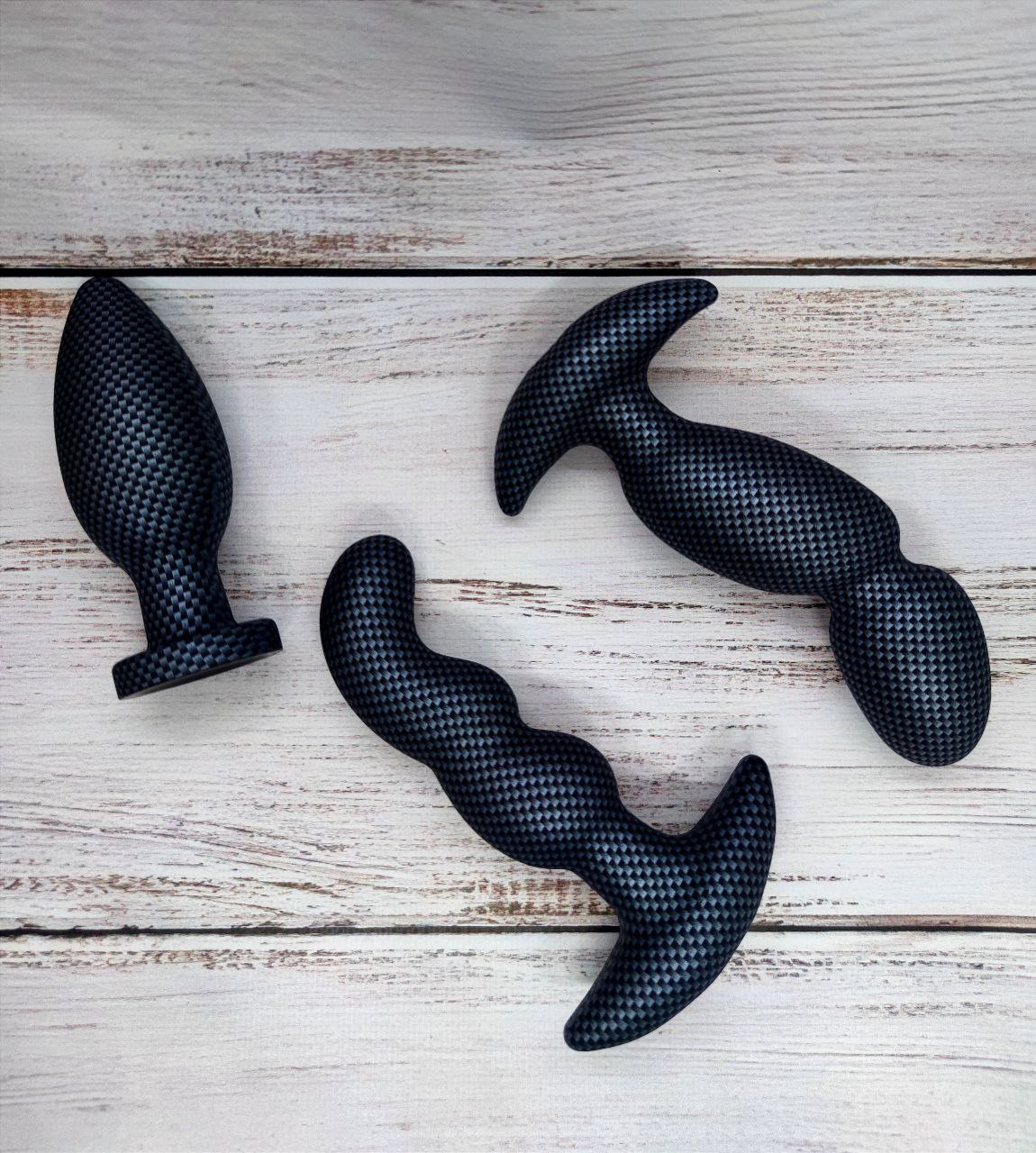 Массажер простаты с вибрацией Blush SPARK IGNITION PRV-01 CARBON FIBER