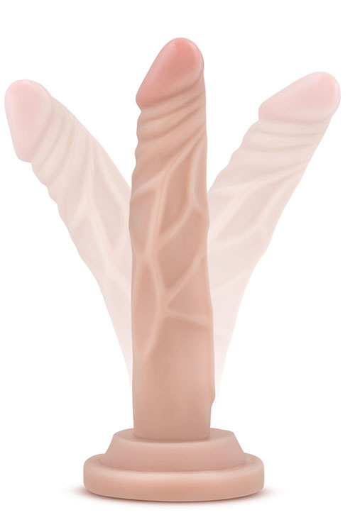 T330665 фалоімітатор Dr. SKIN 5 INCH MINI COCK BEIGE
