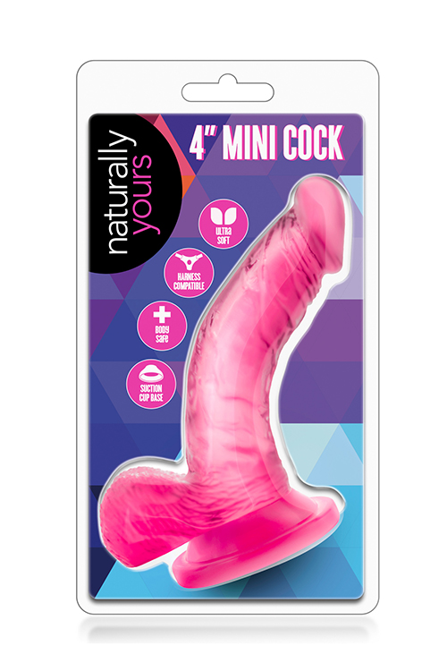 Фалоімітатор NATURALLY YOURS 4INCH MINI COCK PINK
