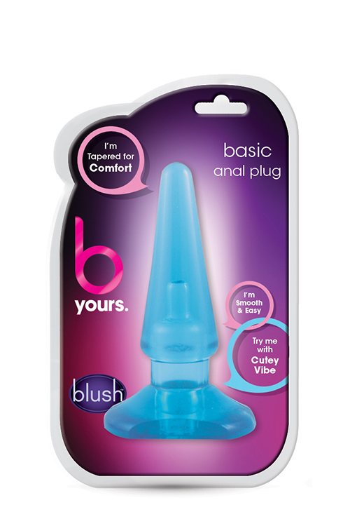 Анальный плаг B YOURS BASIC ANAL PLUG BLUE