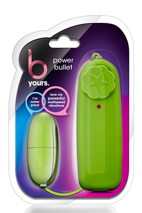 Виброяйцо B YOURS POWER BULLET LIME