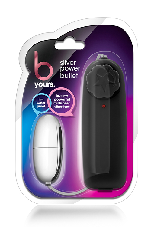 Віброяйце B yours SILVER POWER Bullet BLACK