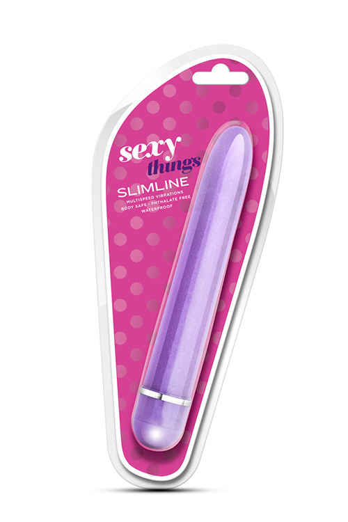 Вібромасажер класичний SEXY THINGS SLIMLINE VIBE PURPLE