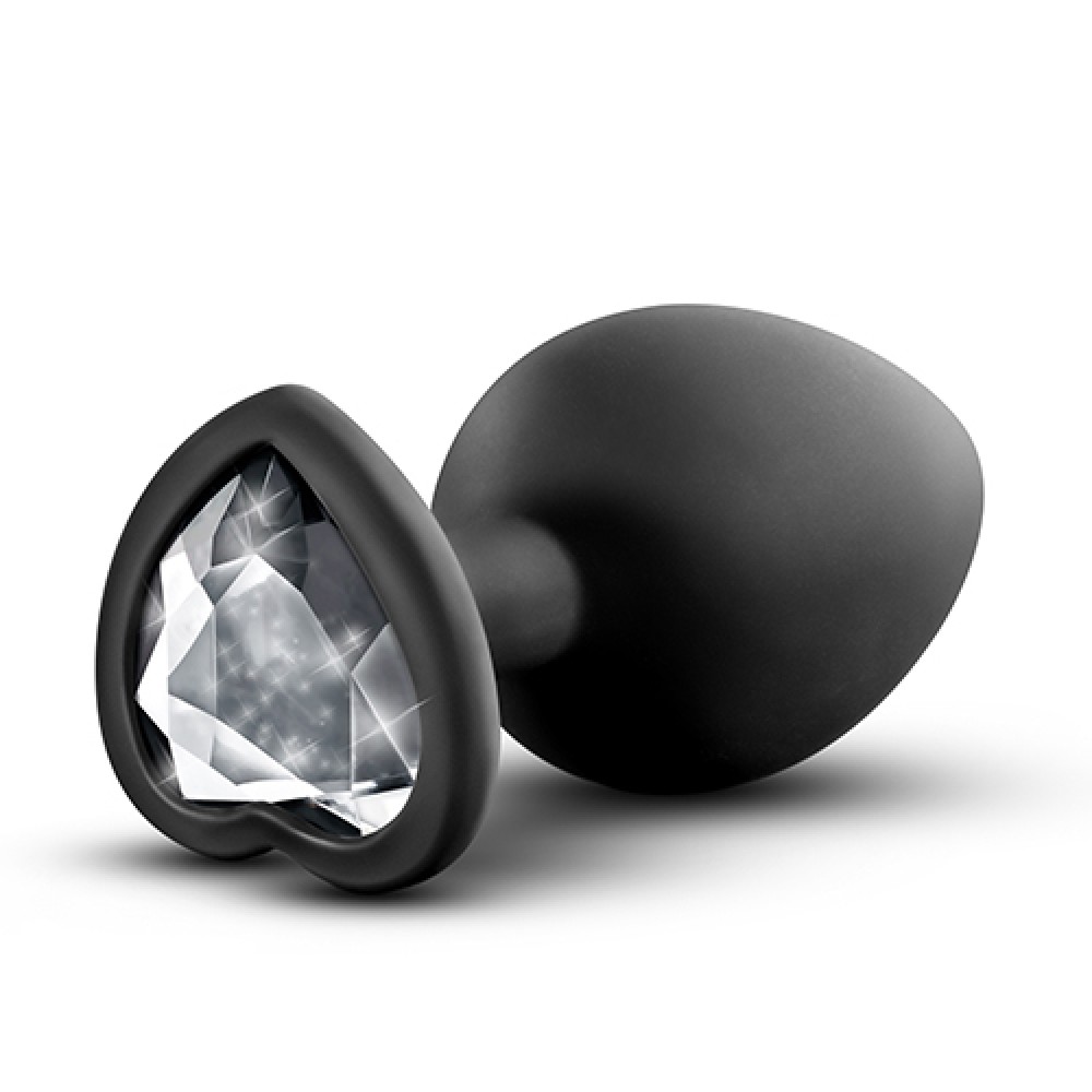 Анальная пробка с камнем Blush TEMPTASIA BLING PLUG SMALL BLACK