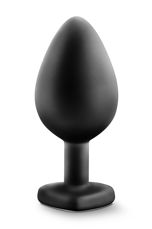 Анальная пробка с камнем BlushTEMPTASIA BLING PLUG MEDIUM BLACK