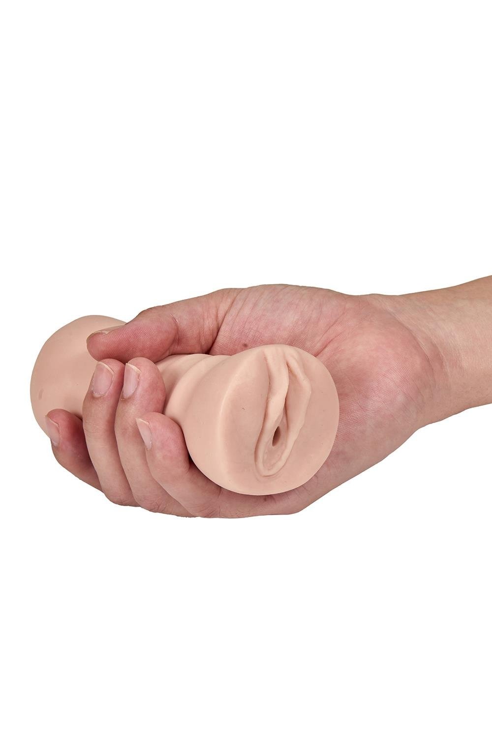 Мастурбатор-вагіна з вібрацією Blush M For Men тілесний