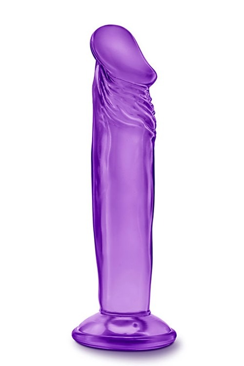 Фаллоимитатор реалистичный, на присоске Blush B Yours Sweet N фиолетовый, 16.5 х 3.8 см