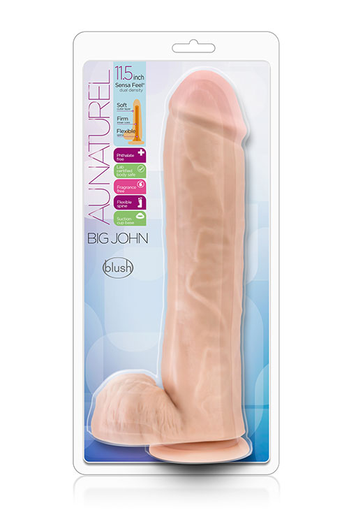 Фаллоимитатор AU NATUREL BIG JOHN 11.5INCH DILDO