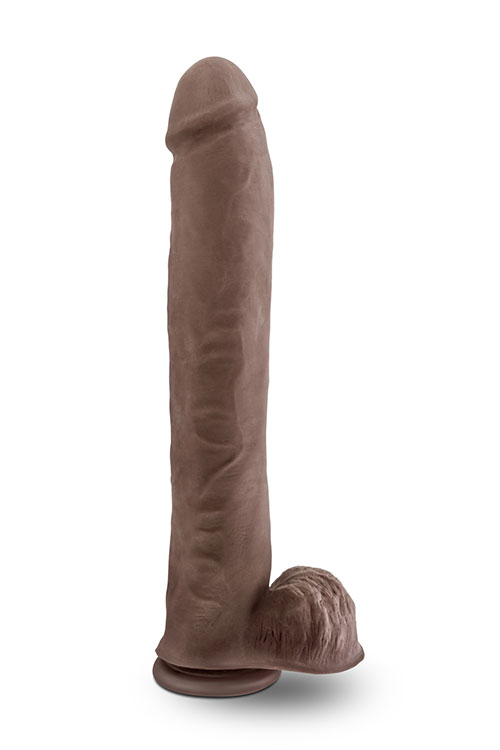 Фалоімітатор Гігант кібершкіра AU NATUREL DADDY 14INCH SENSA FEEL DILDO