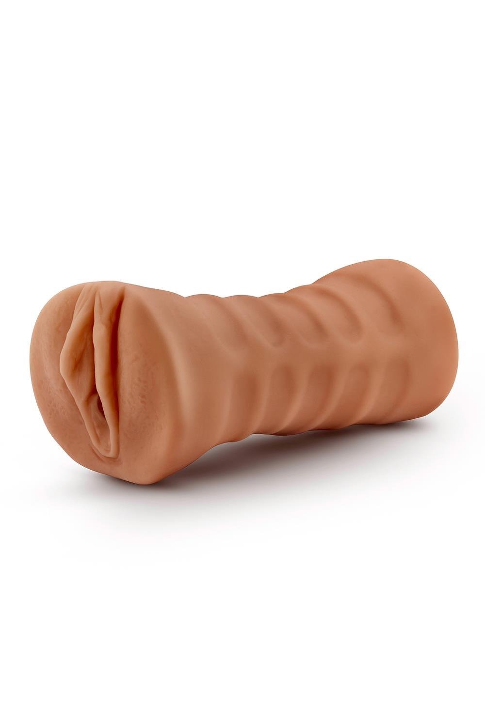 Мастурбатор реалістичний Blush M For Men Julieta з кулею, що вібрує, бежевий