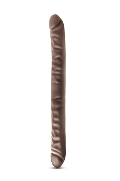 Двойной фаллоимитатор DR SKIN 18INCH CHOCOLATE