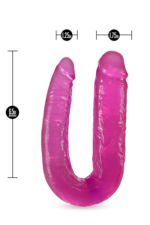 Подвійний фалоімітатор B YOURS DOUBLE HEADED DILDO PINK