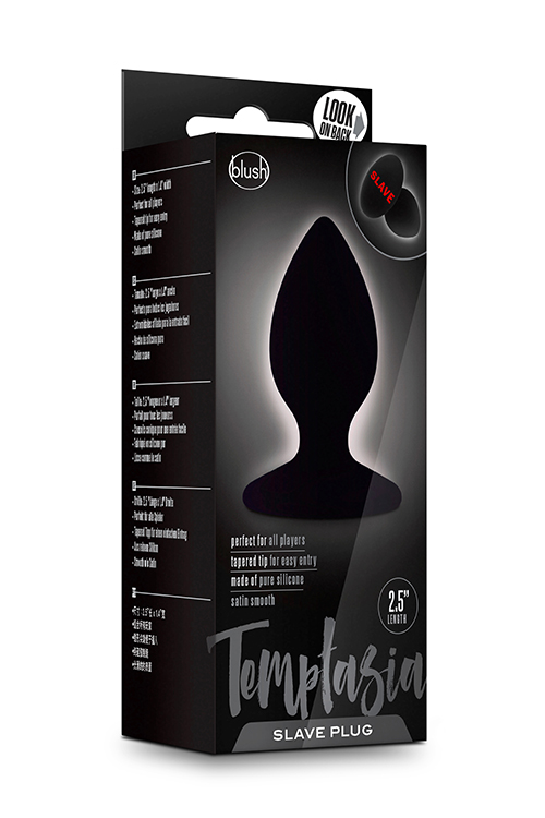 Анальна пробка TEMPTASIA SLAVE PLUG BLACK
