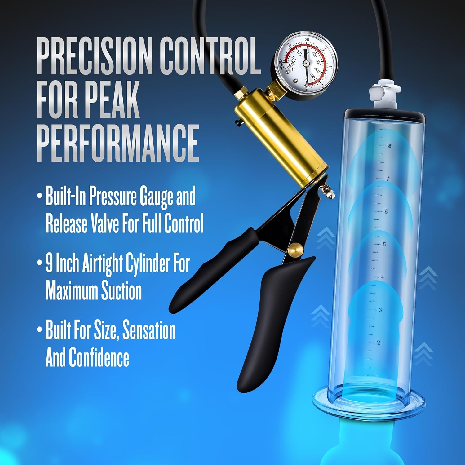 Вакуумна помпа VX6 VACUUM PENIS Pump CLEAR