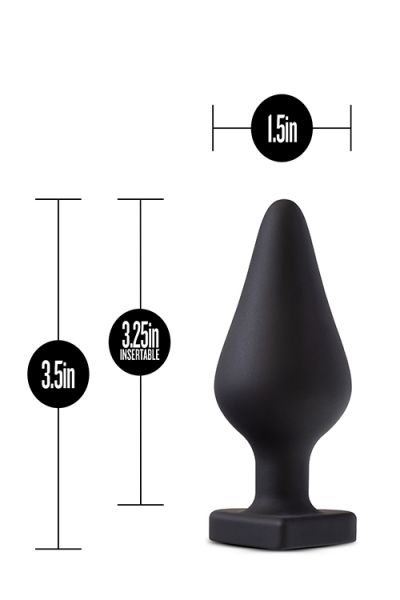Анальная пробка TEMPTASIA SPANK ME BUTT PLUG BLACK