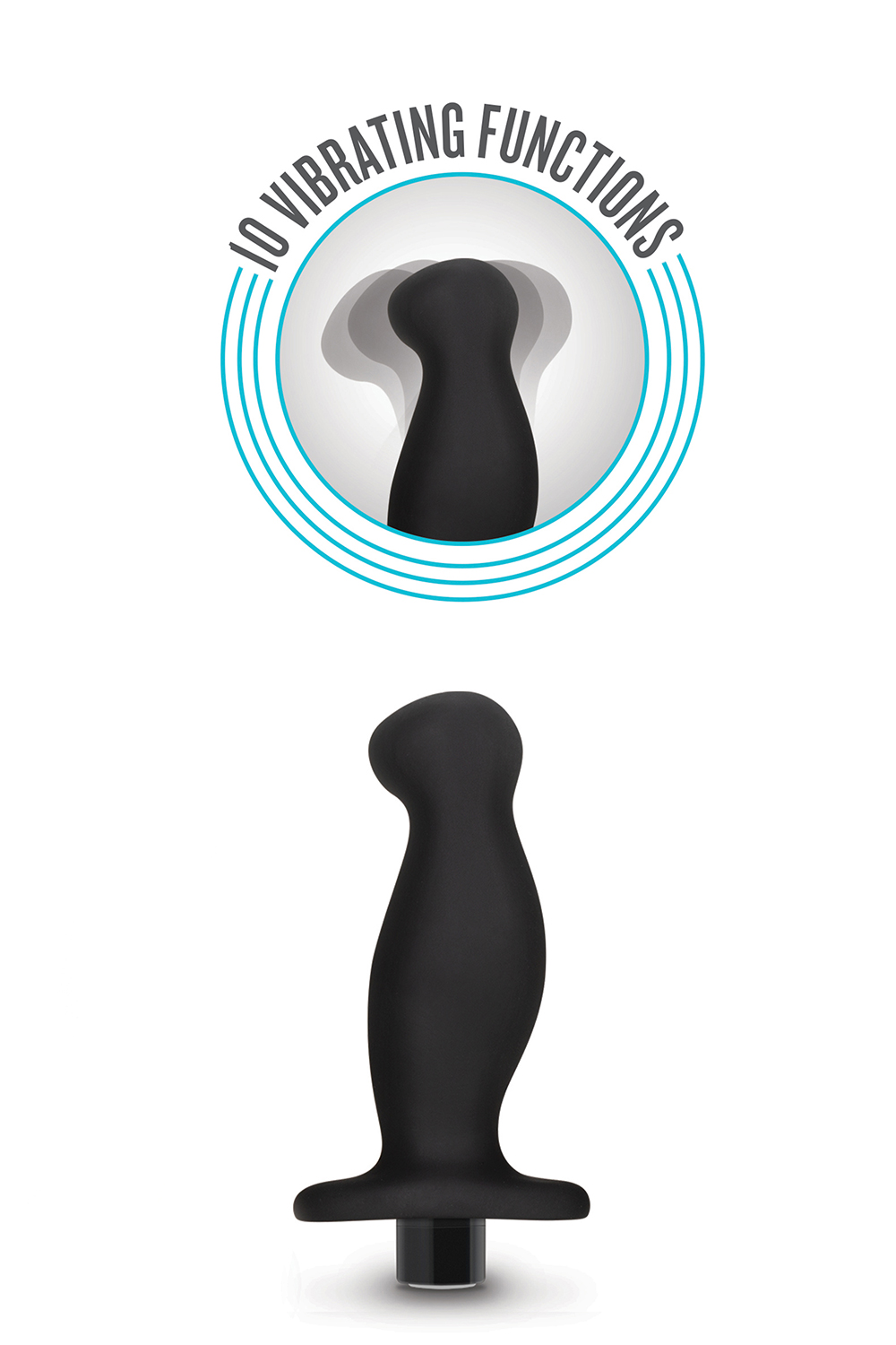 Масажер простати Blush Anal Adventures Platinum Silicone Vibrating
