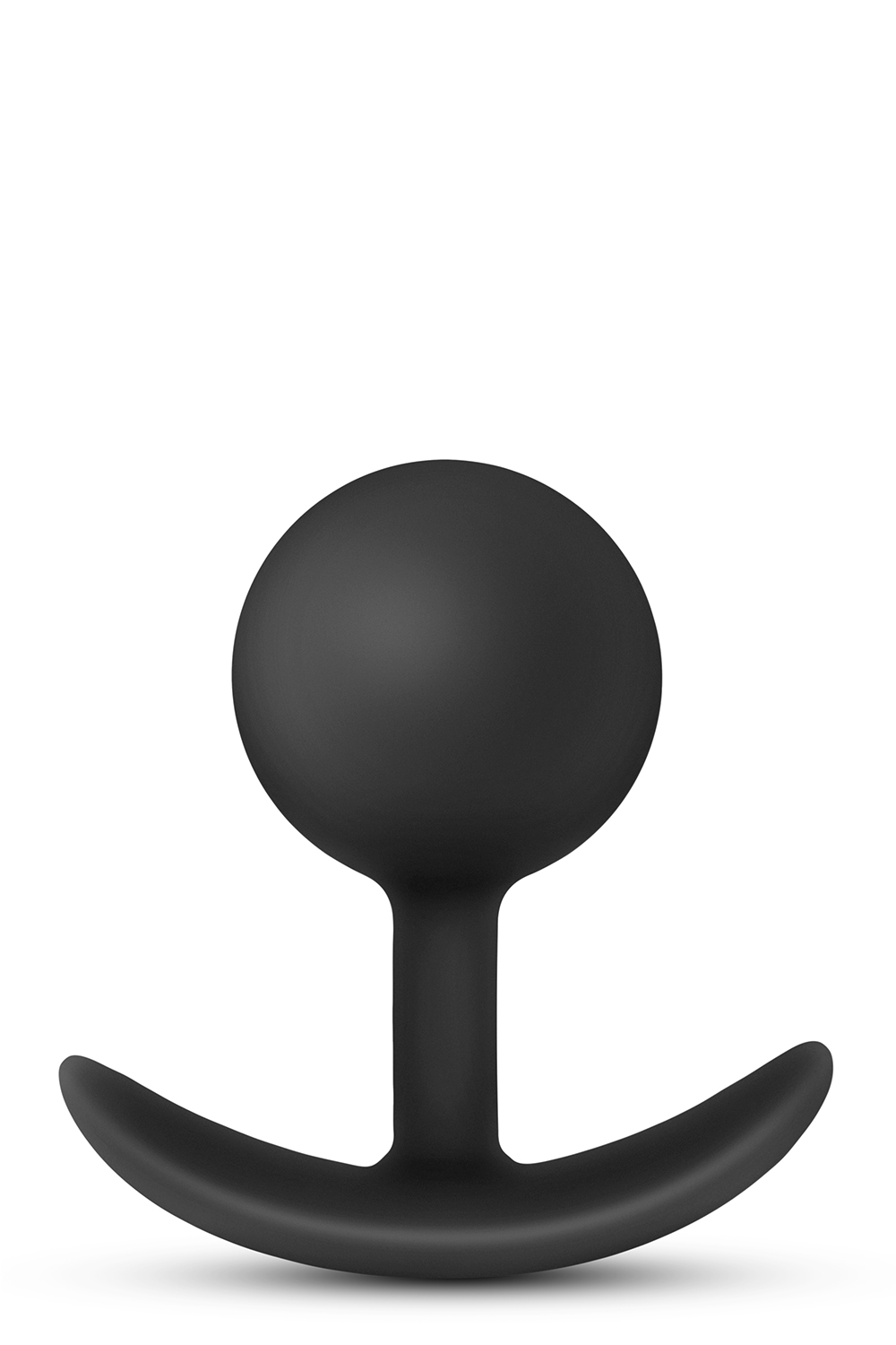 Анальний плаг з внутрішньою кулькою Blush Anal Adventures чорний