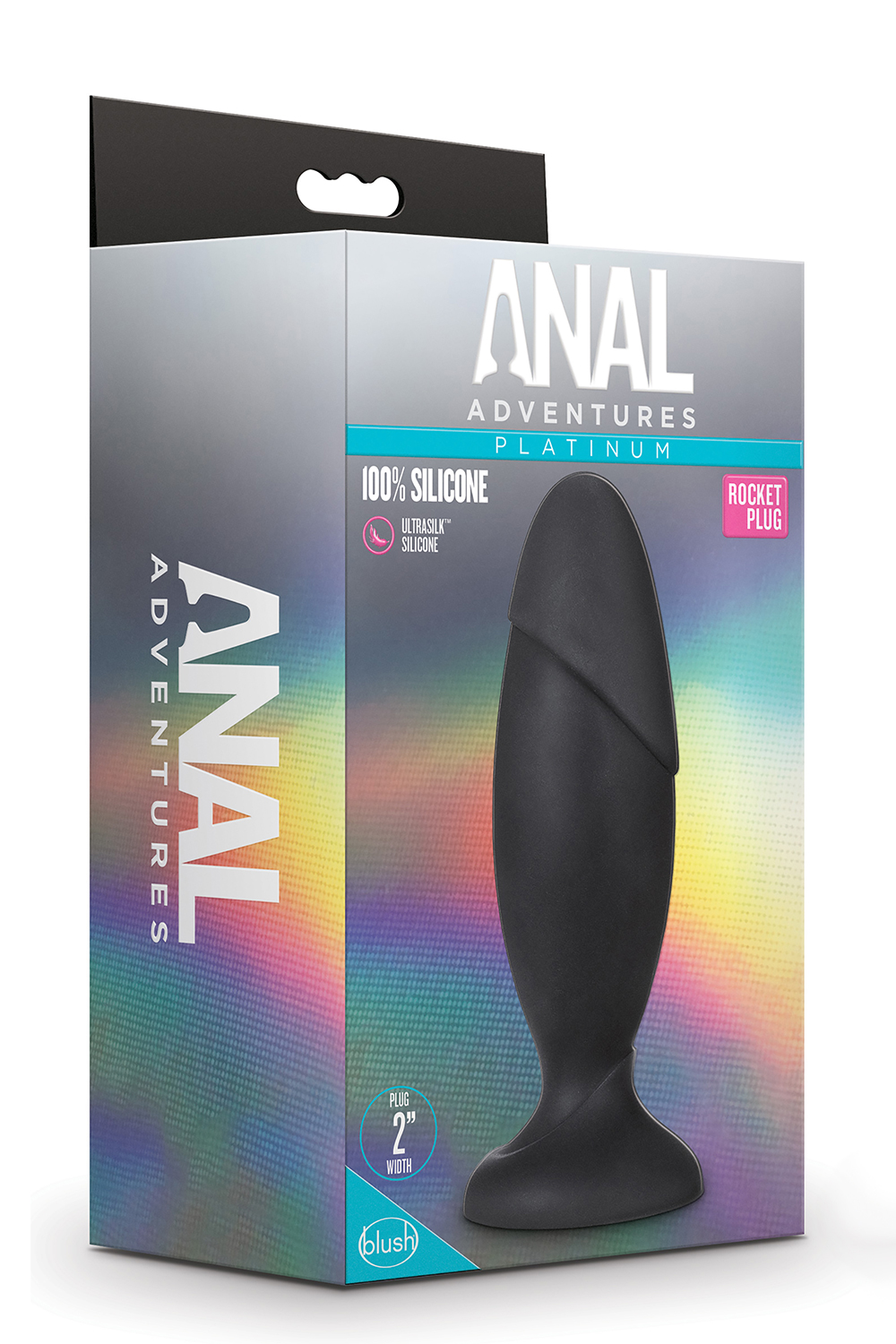 Анальна пробка Blush Anal Adventures Platinum Rocket Plug L