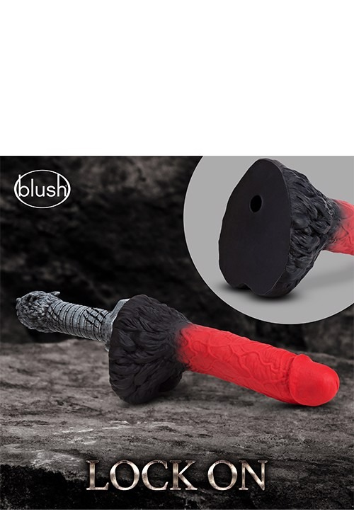 Фаллоімітатор у стилі Фентезі із системою Blush «Lock-On», сумісний зі страпонами