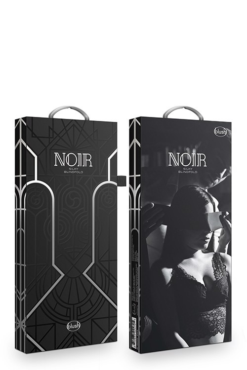 Пов'язка на очі NOIR SILKY BLINDFOLD Чорна