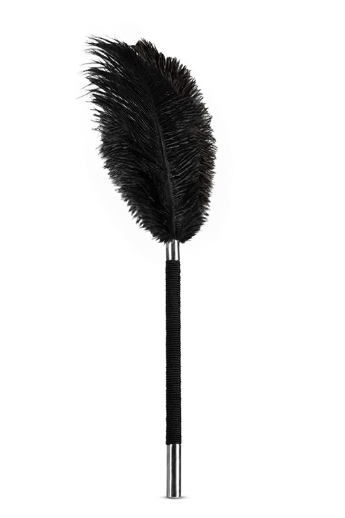 Перо-тиклер Noir Soft Feather Tickler, черного цвета