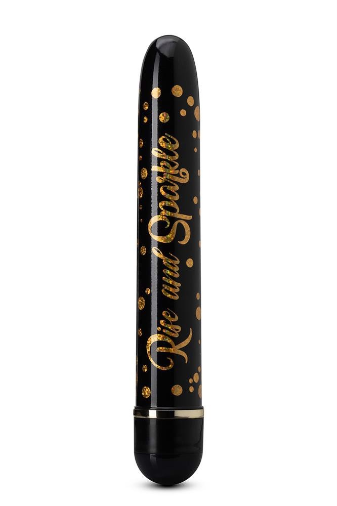 Вібратор для точки G THE COLLECTION RISE AND SPARKLE BLACK