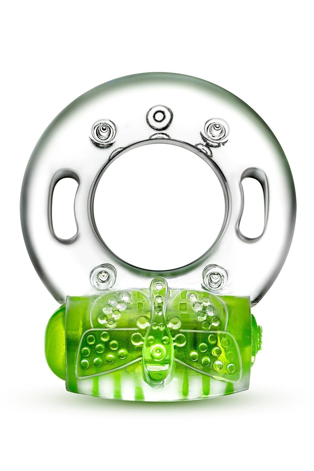 Эрекционное виброкольцо PLAY WITH ME AROUSER VIBRATING C-RING GREEN