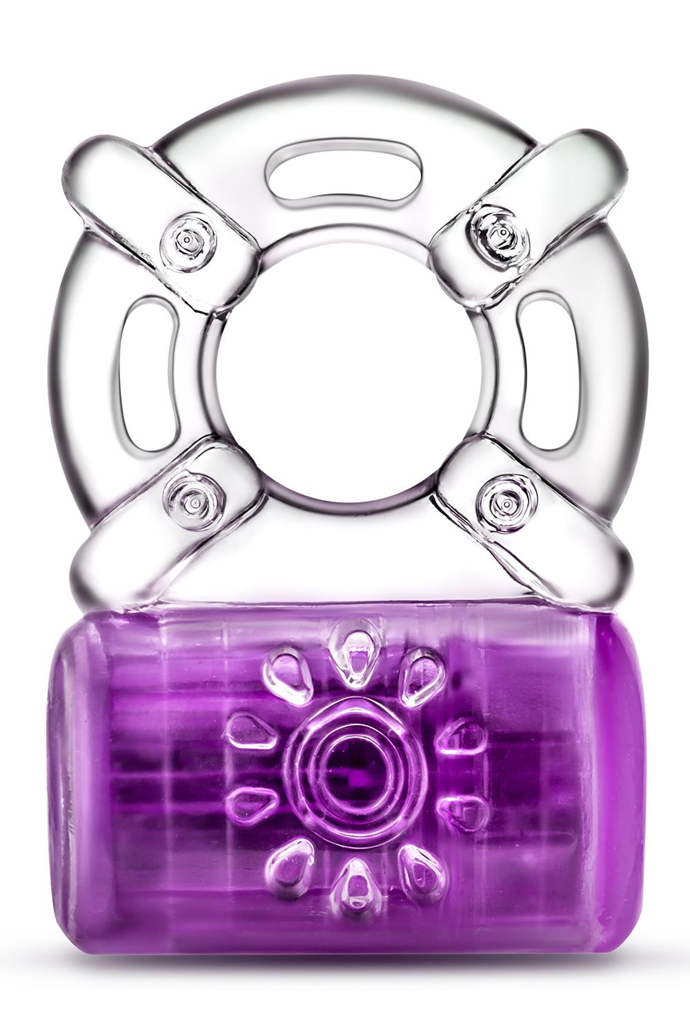 Ерекційне віброкільце PLAY WITH ME ONE NIGHT STAND VIBRATING C-RING PURPLE