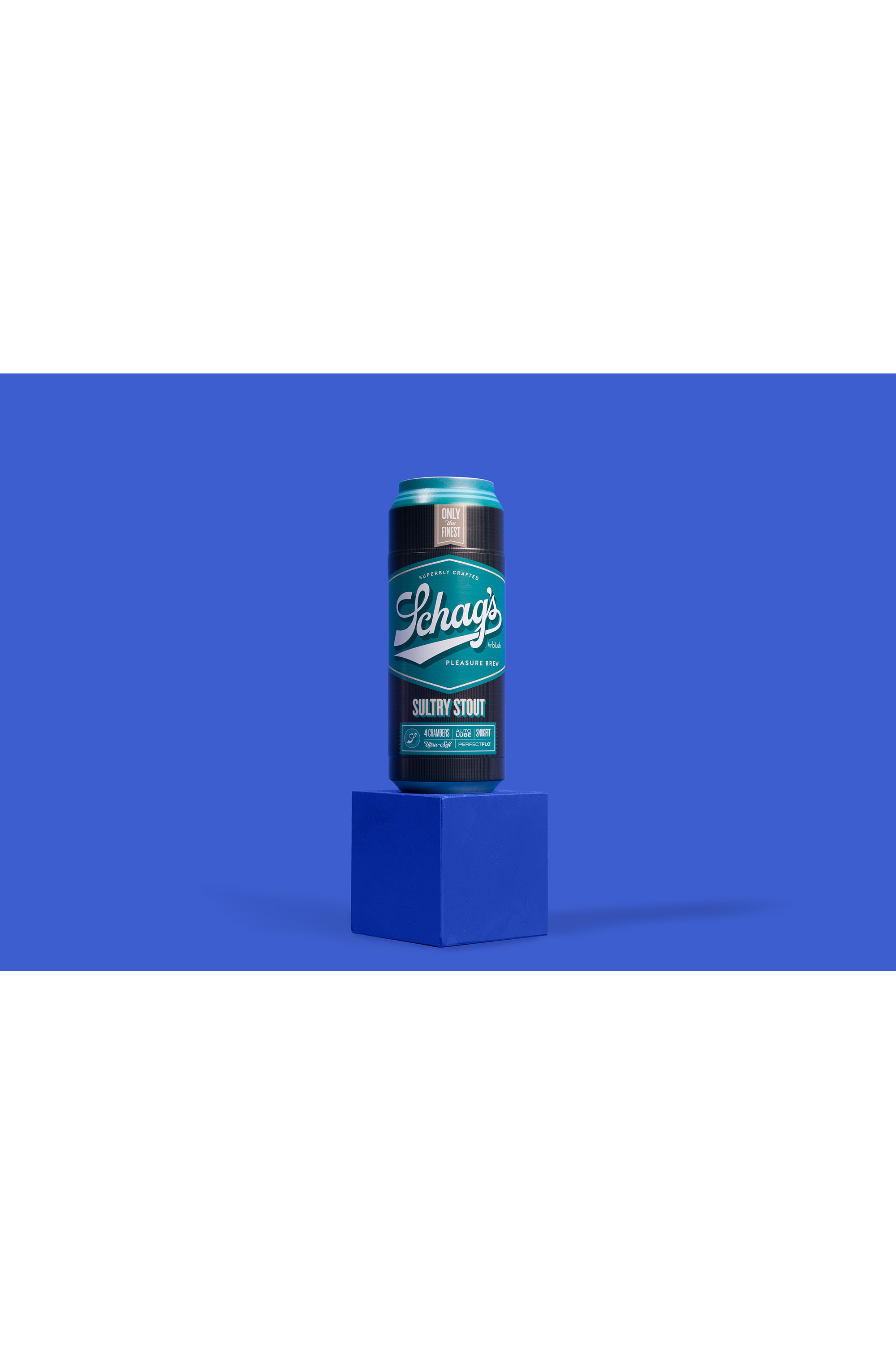Cамосмазывающийся мастурбатор SCHAG'S SULTRY STOUT FROSTED
