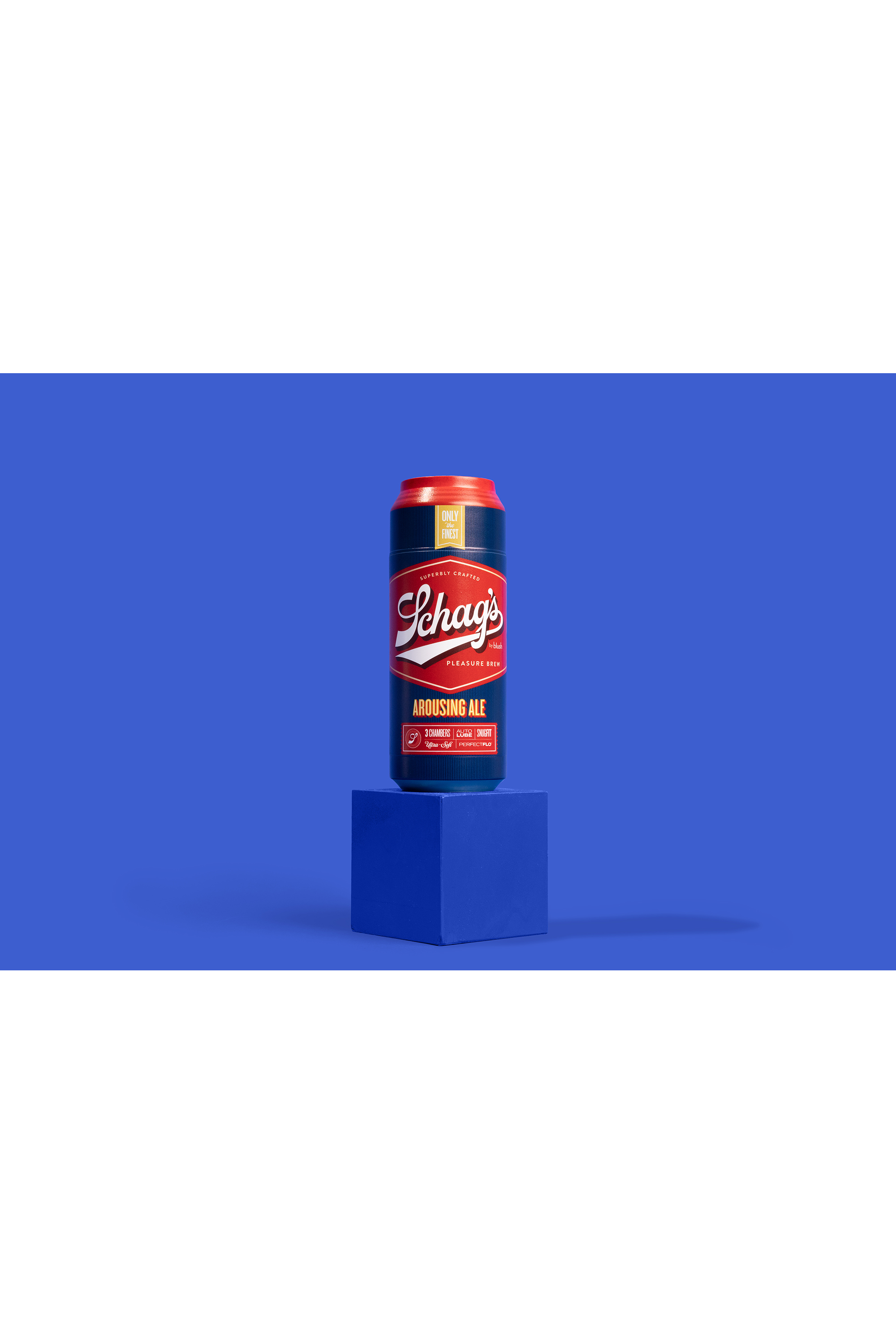 Самосмазывающийся мастурбатор SCHAG’S AROUSING ALE FROSTED