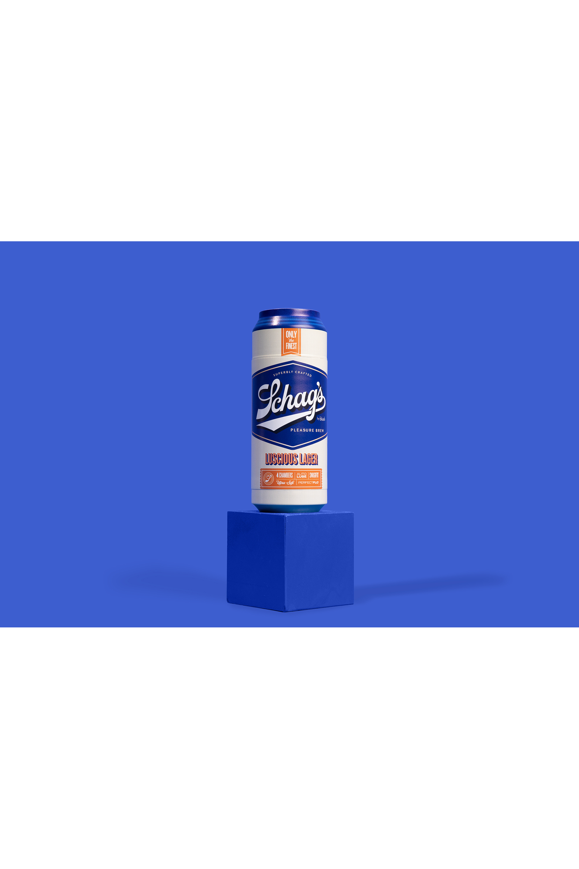 Самосмазывающийся мастурбатор SCHAG’S LUSCIOUS LAGER FROSTED