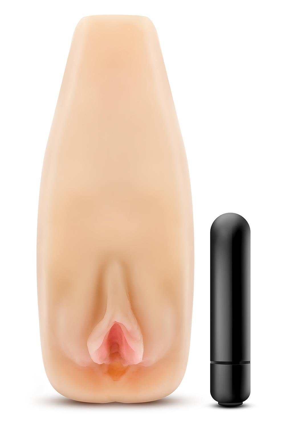 Мастурбатор з віброкулею Blush M For Men Natascha реалістичний, 6.4 см х 17.8 см