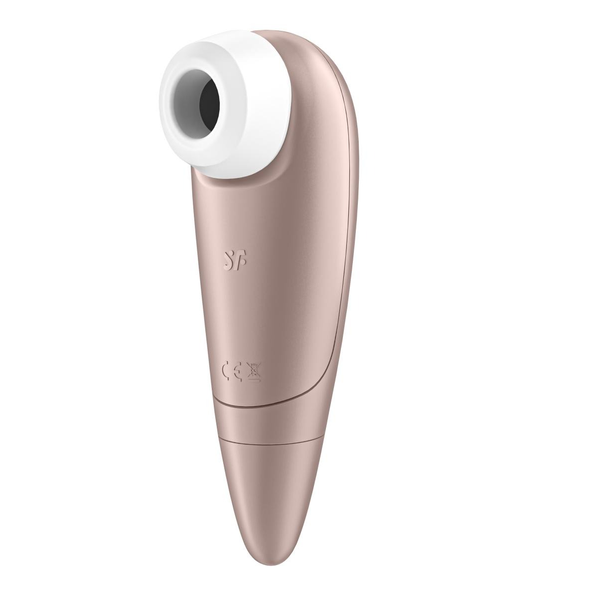 Безконтактний вібромасажер SATISFYER Number One, рожевий перламутр