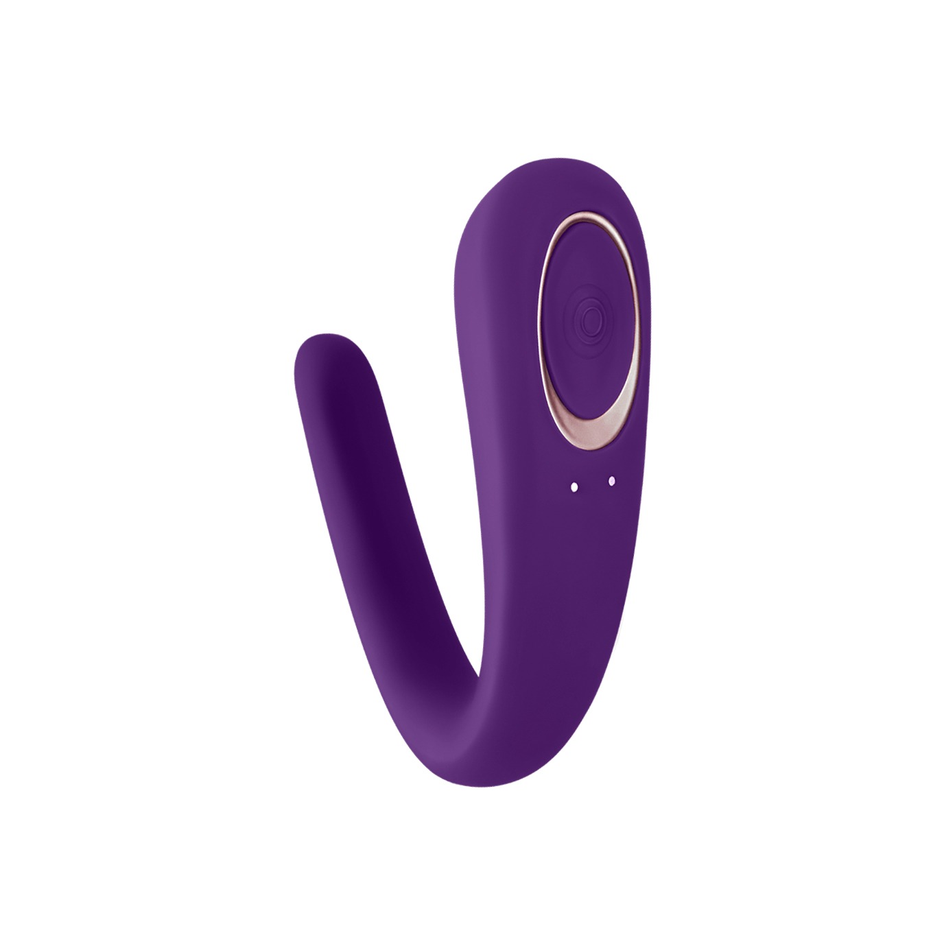 Вібромасажер для двох SATISFYER DOUBLE CLASSIC фіолетовий