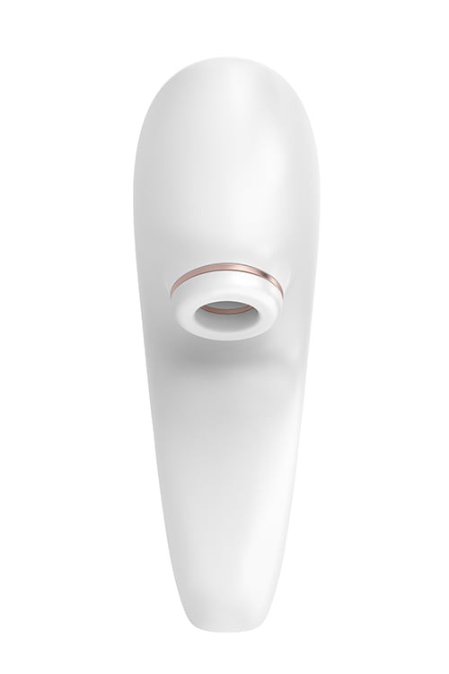 Вибратор для пар с вакуумным стимулятором Satisfyer Pro 4 Couples белый