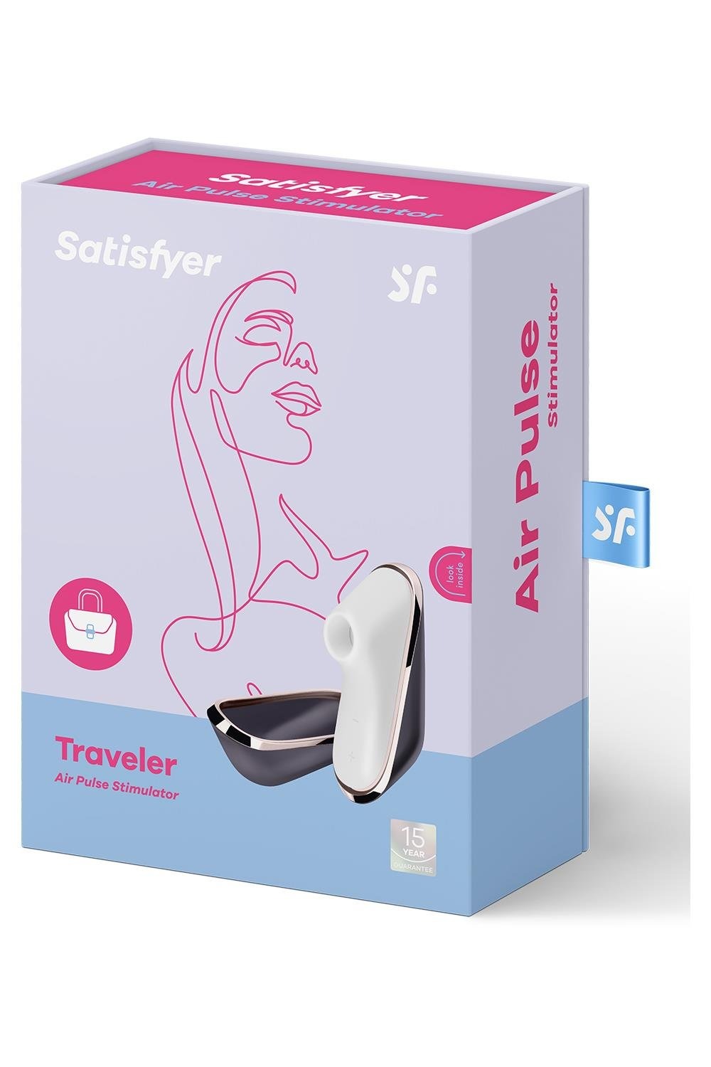 Вакуумний кліторальний стимулятор SATISFYER PRO TRAVELER для подорожей