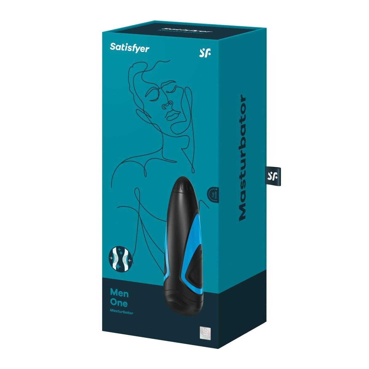 Мастурбатор с инновационным регулятором давления Satisfyer Men One