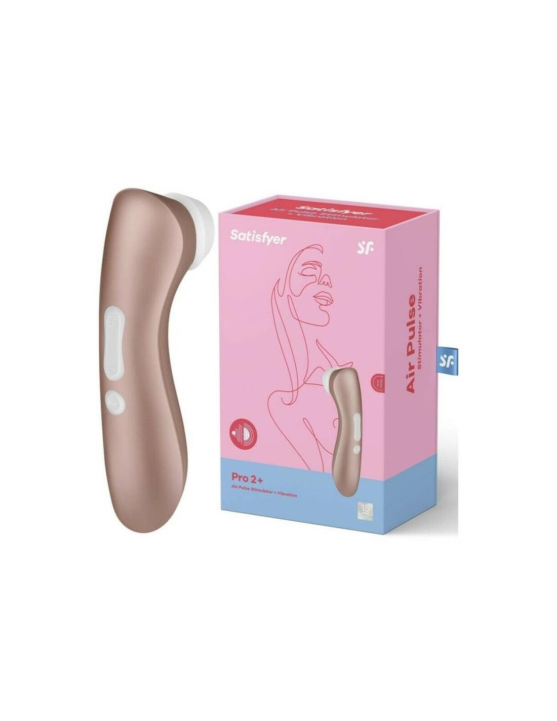 Стимулятор SATISFYER PRO 2+ (воздушно-импульсный стимулятор + вибрация)