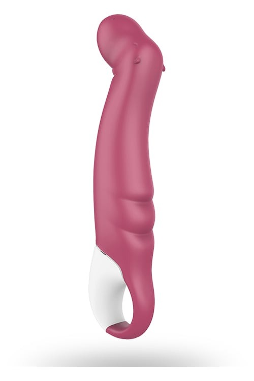 Вібратор для стимуляції точки G Satisfyer Petting Hippo, рожевий