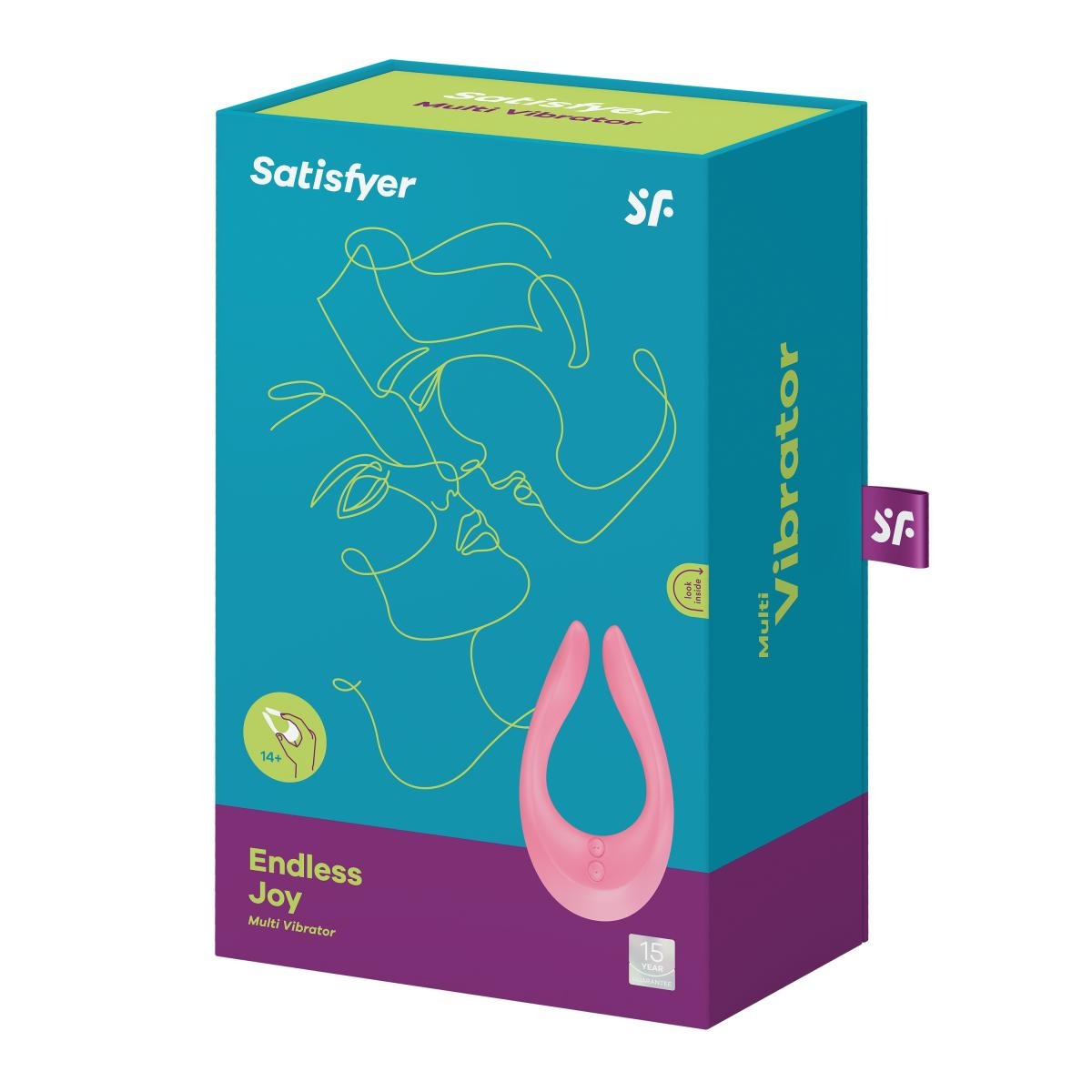 Мультивібратор для пар Satisfyer Endless Joy, рожевий