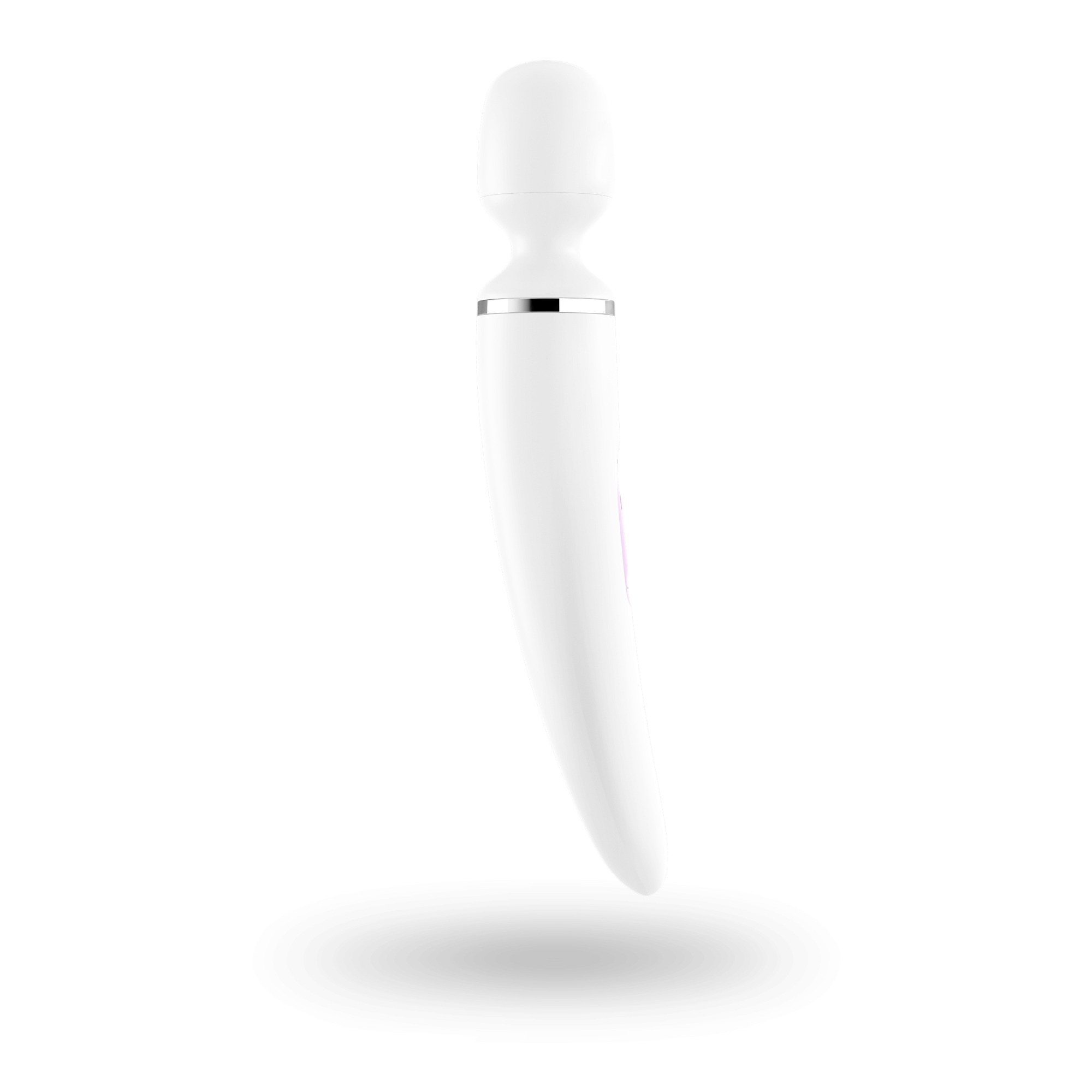 Вібромасажер-мікрофон Satisfyer Wand-er Woman, білий, XXL