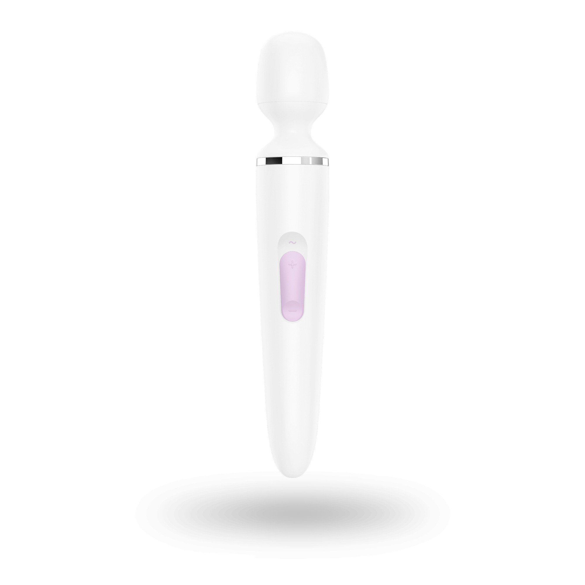 Вібромасажер-мікрофон Satisfyer Wand-er Woman, білий, XXL
