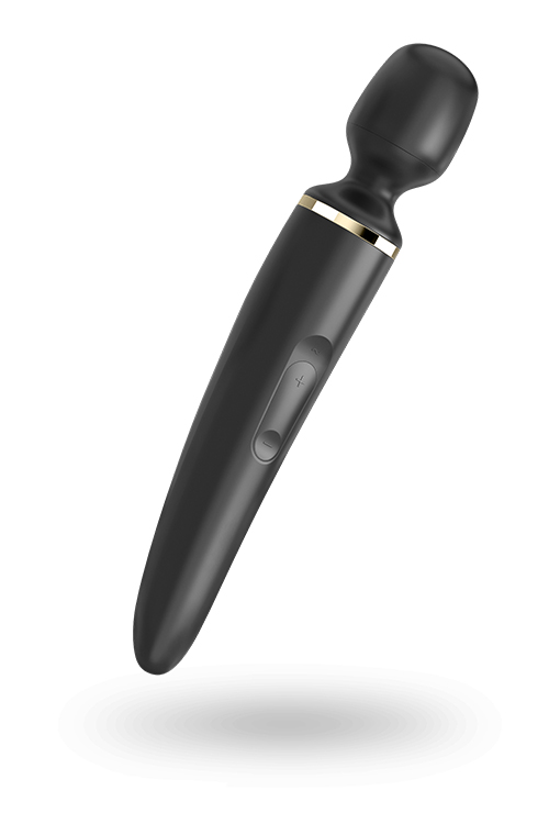 Вібромасажер-мікрофон Satisfyer Wand-er Woman, чорний