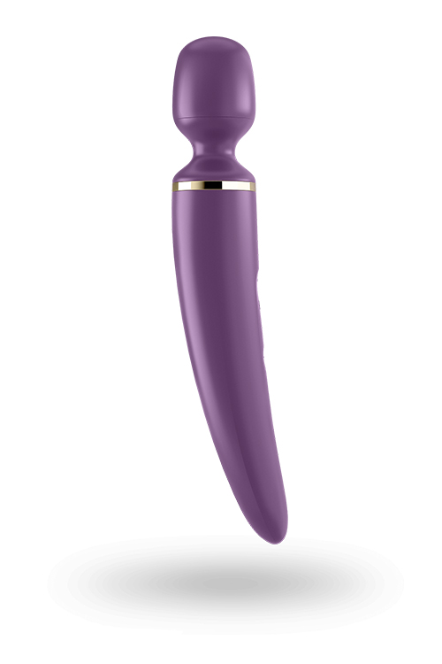 Вибратор микрофон универсальный SATISFYER WAND-ER WOMEN фиолетовый