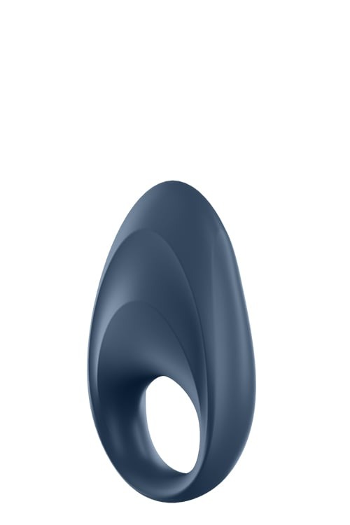Эрекционное смарт-виброкольцо Satisfyer Mighty One синее