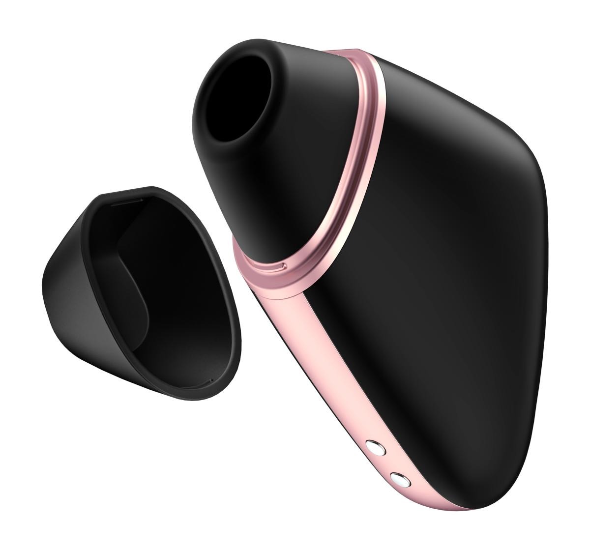 Вакуумний стимулятор клітора Satisfyer Love Triangle Sucking, чорний