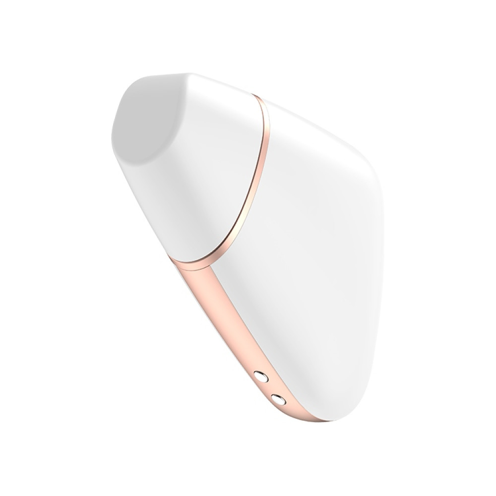 Безконтактний смарт-стимулятор клітора Satisfyer Love Triangle білий